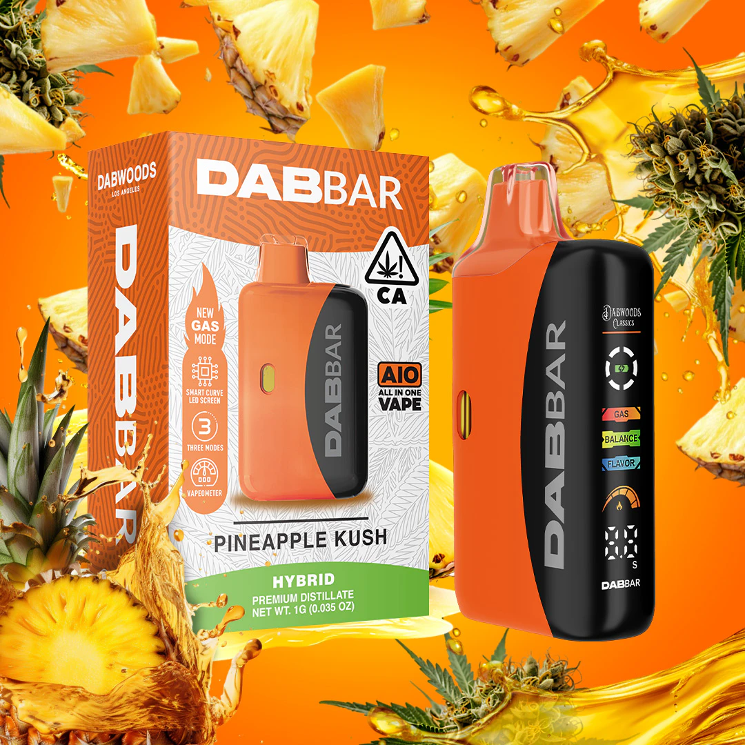 Dabwoods - Dabwoods - 1g Premium Distillate DabBar - Pineapple Kush Main Image