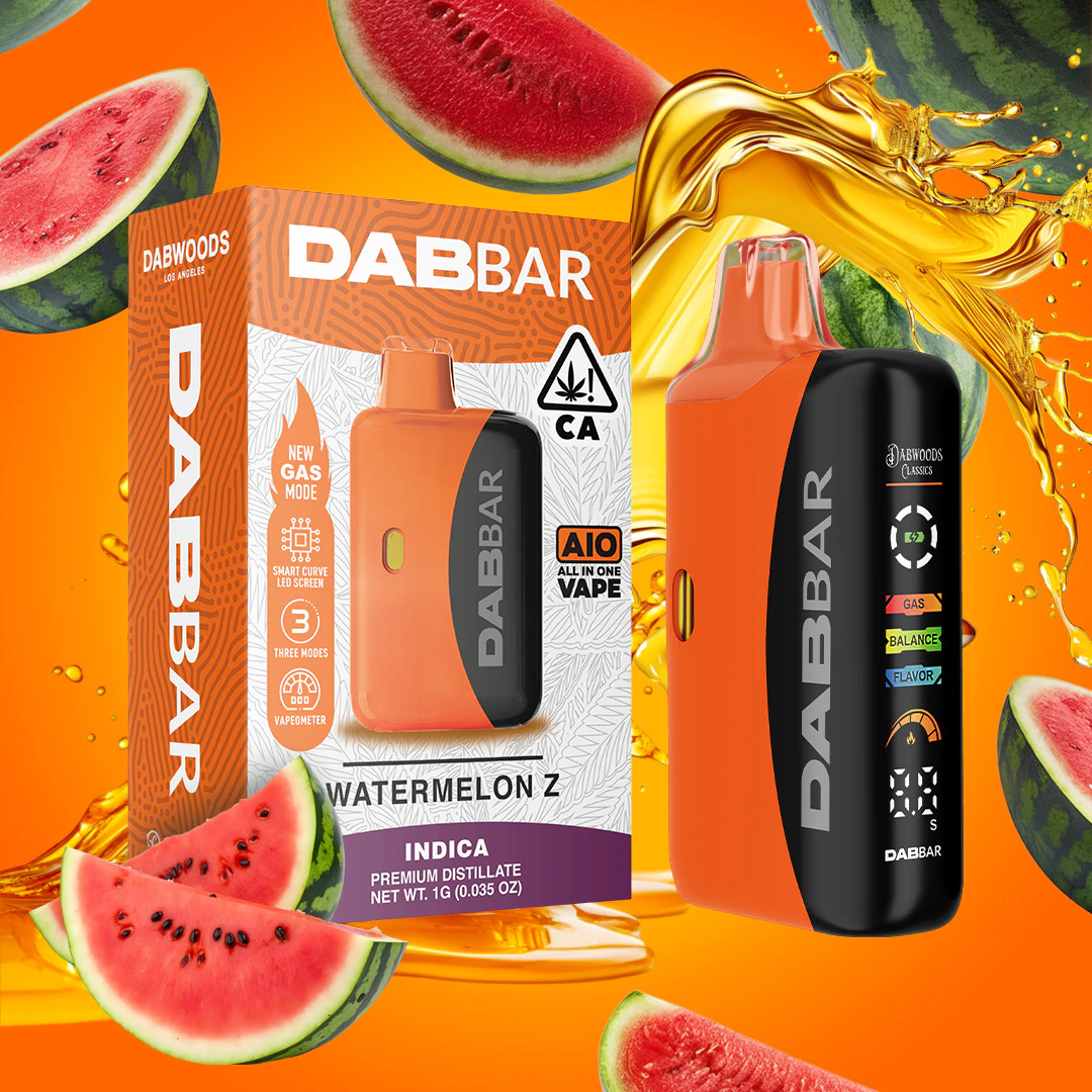 Dabwoods - Dabwoods - 1g Premium Distillate DabBar - Watermelon Z Main Image