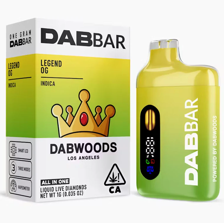 Dabwoods - Legend OG - Liquid Diamonds All in One (1g) Main Image