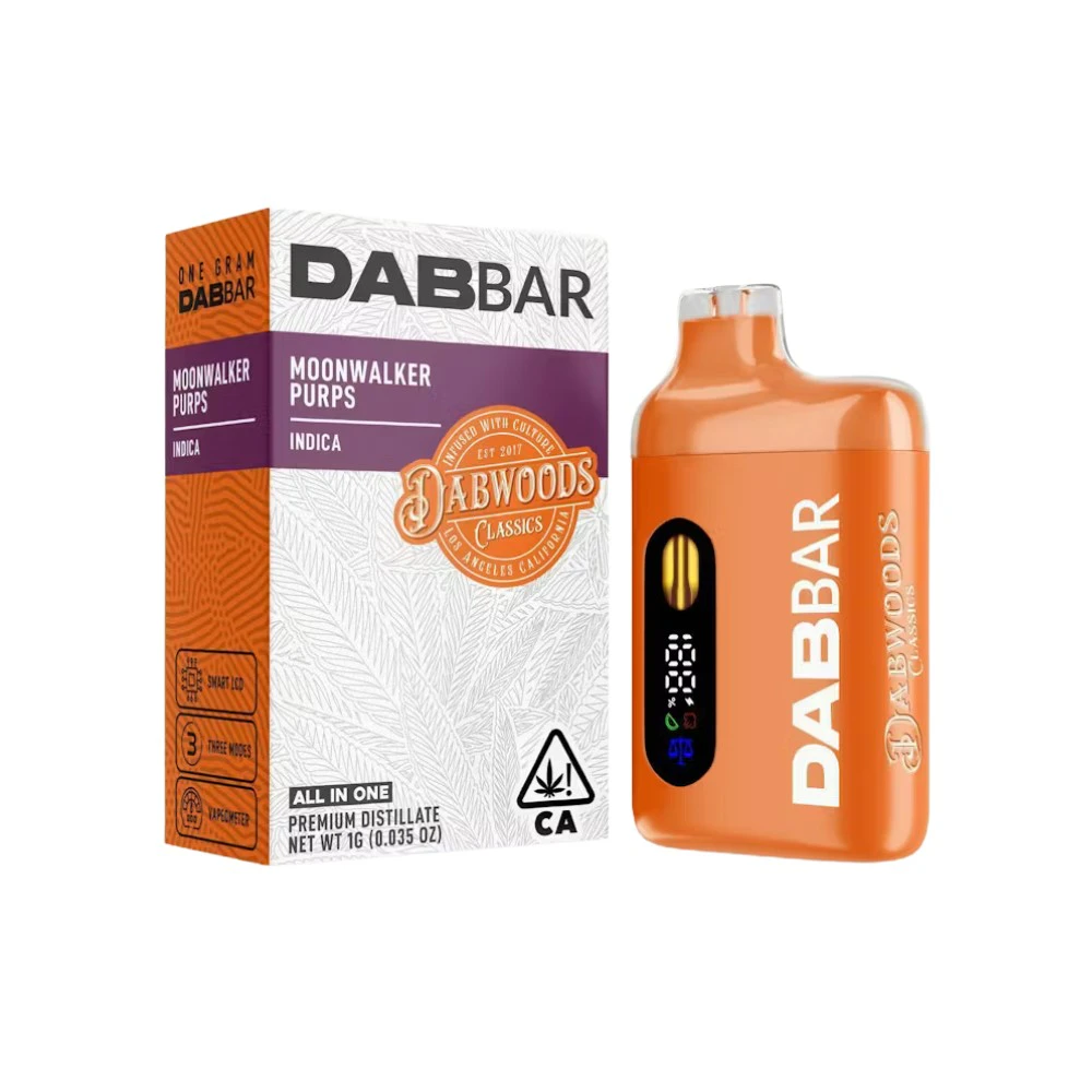 Dabwoods - AIO DABBAR - MOONWALKER PURPS 1G - DABWOODS Main Image