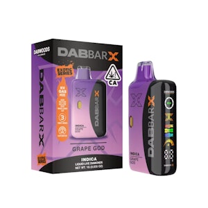 DABWOODS - AIO DABBAR X - GRAPE GOD 1G - DABWOODS