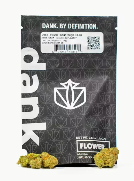 DANK - Sour Tangie 3.5g Indoor Flower Pouch Main Image