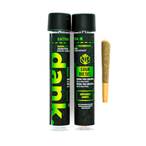DANK - Dank - NYC Sour Diesel - 0.5G - Infused Joint - Sativa Hybrid - Pre-roll