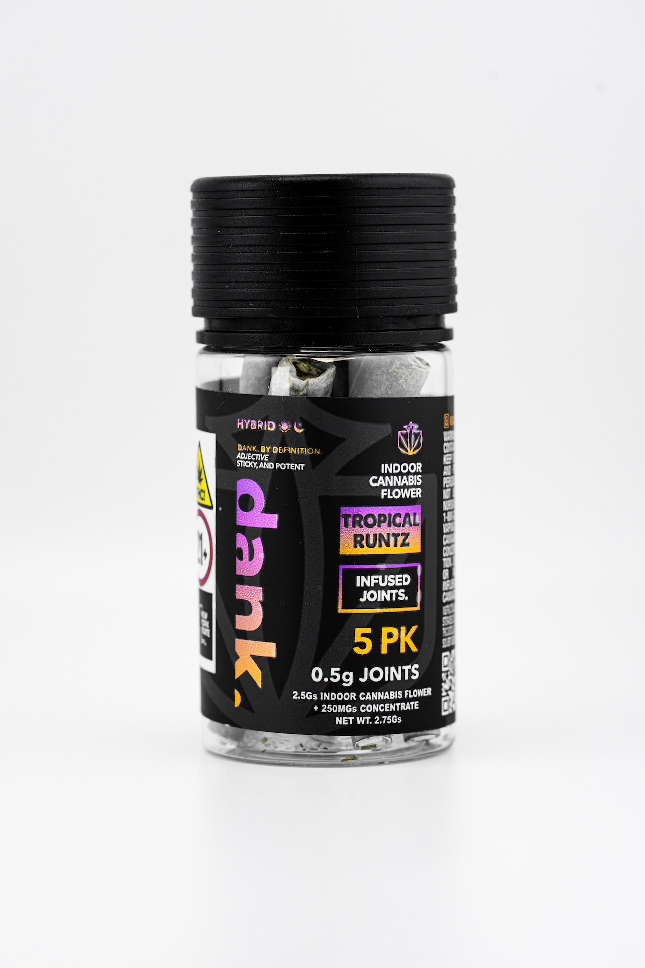 Dank | Tropical Runtz 5pk | Infused Preroll | 2.5g - Upst...