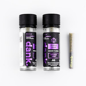 DANK BY DEFINITION - Purple Haze 0.6g Infused Preroll | Dank