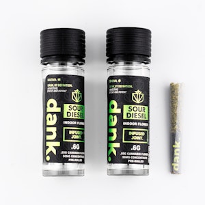 DANK BY DEFINITION - Sour Diesel 0.6g Infused Preroll | Dank