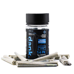 DANK BY DEFINITION - Dank | Preroll 14 Pack | Alaskan Thunderfuck | 14g