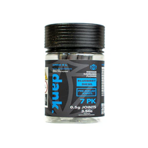 Dank By Definition - Dank | Preroll | 7 Pack | Blueberry Diesel | 3.5g