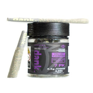 DANK BY DEFINITION - Dank | Velvet Vampire | 7 Pack | Preroll 3.5G