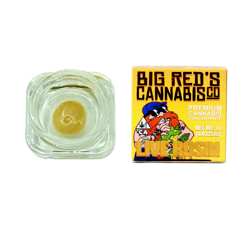 Big Red's Dante's Inferno Live Rosin 1.0g