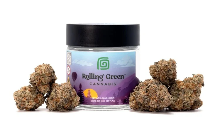 Rolling Green - Dante's Rainbow | Flower | 3.5g | Rolling Green Main Image