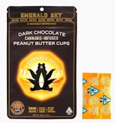 Emerald Sky Sativa 10mg Dark Chocolate Peanut Butter Cups 10pk