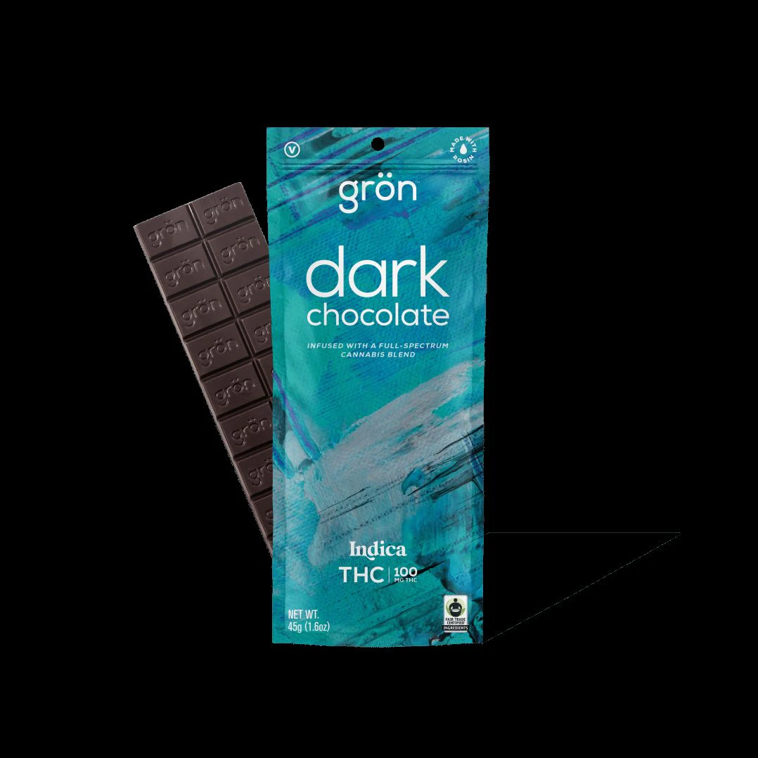 Grön - Grön - Dark Chocolate - 100mg Chocolate Bar Main Image