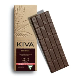 KIVA - Kiva-Dark Chocolate- High Dose-20 pieces-200mg Main Image