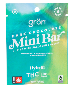 GRON - Gron THC Dark Chocolate Mini Bar 100mg
