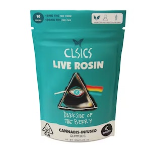 CLSICS - CLSICS 100mg Live Rosin Gummies Darkside of the Berry