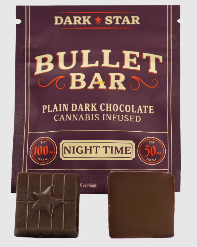 DARK STAR - Dark Chocolate Night Time Bullet Bar Main Image