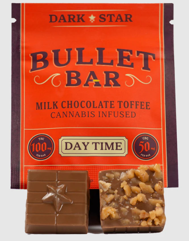 DARK STAR - Milk Chocolate Toffee Day Time Bullet Bar Main Image