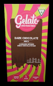 Dark Chocolate Dubai Bar 1x200mg - 200mg