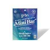 Dark Chocolate Mini Bar w/ Jacobsen Sea Salt | 200mg 1:1 (THC:CBN)