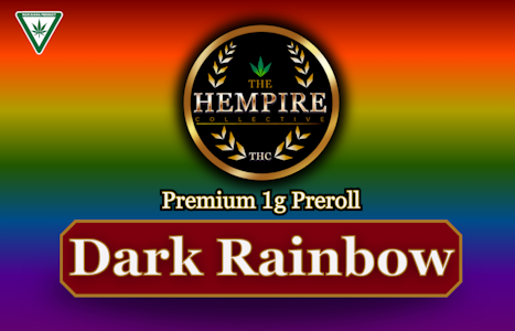 THC - Premium Preroll - THC (1G) | Dark Rainbow