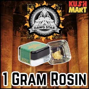 Dawg Star - Dawg Star | Gorilla Cookies | Cold Cure Rosin | DOH | 1g