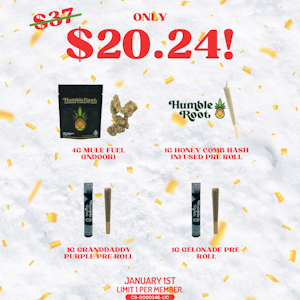 Humble Root - 7g Humble Root Bundle for $20.24