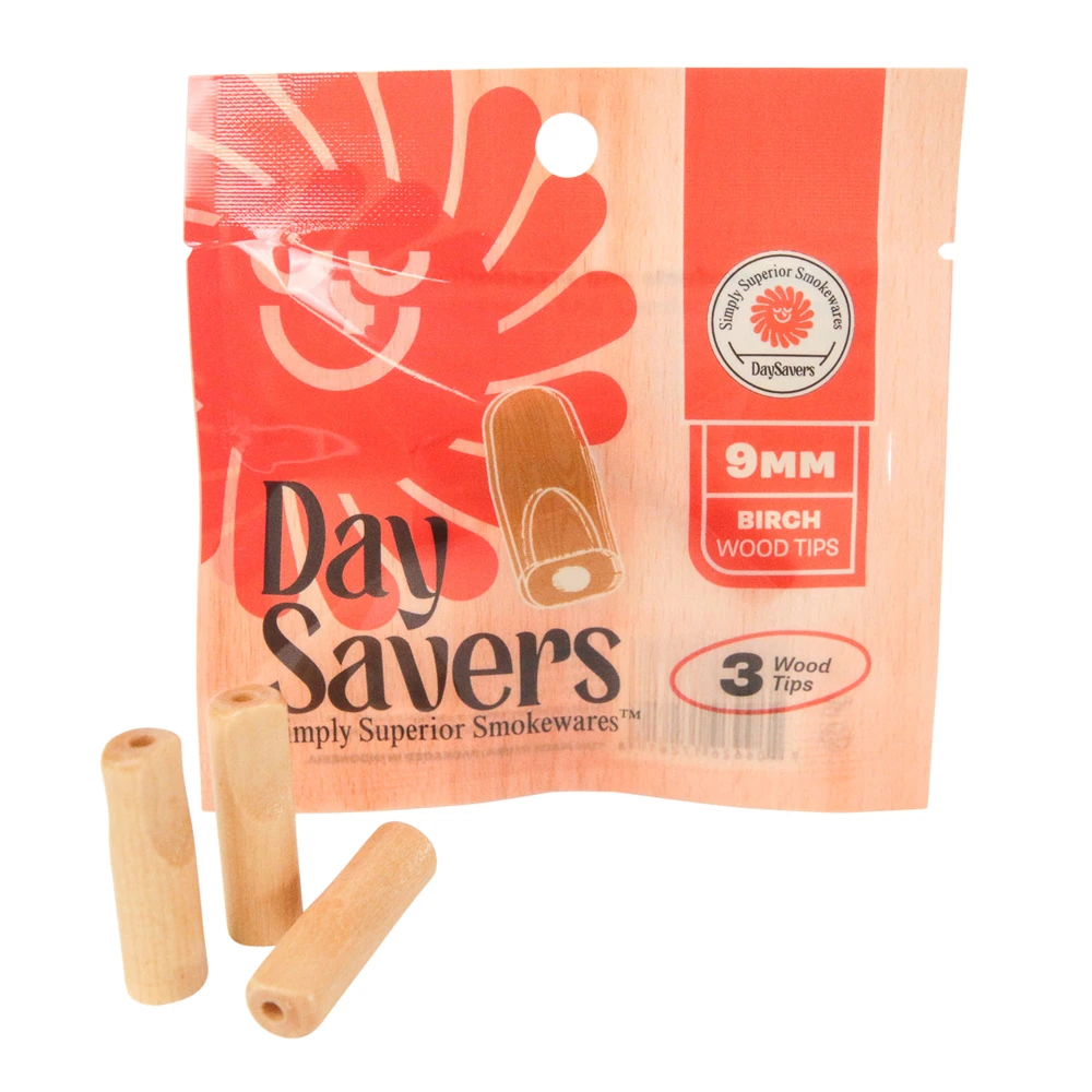 Day Savers | 9mm Wood Tips | 3pk