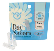 9mm Glass Filter Tips 3pk