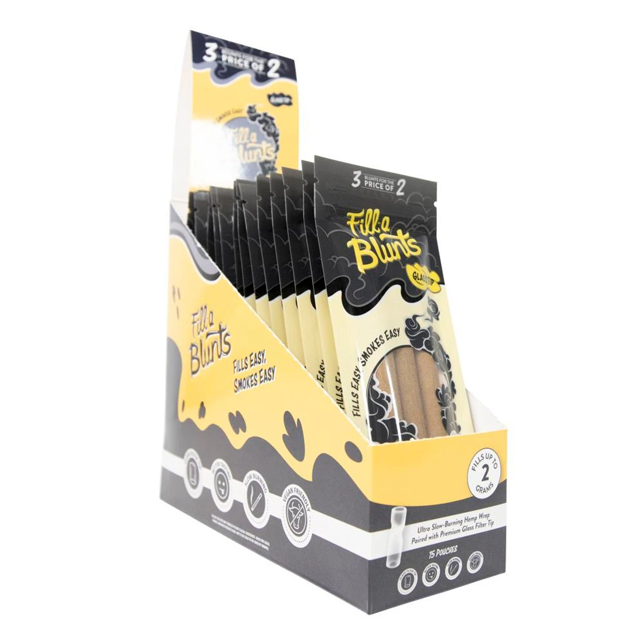 Day Savers - DaySavers - Fill-a Blunts 109mm/11mm Pre-Rolled Blunt Tubes Main Image