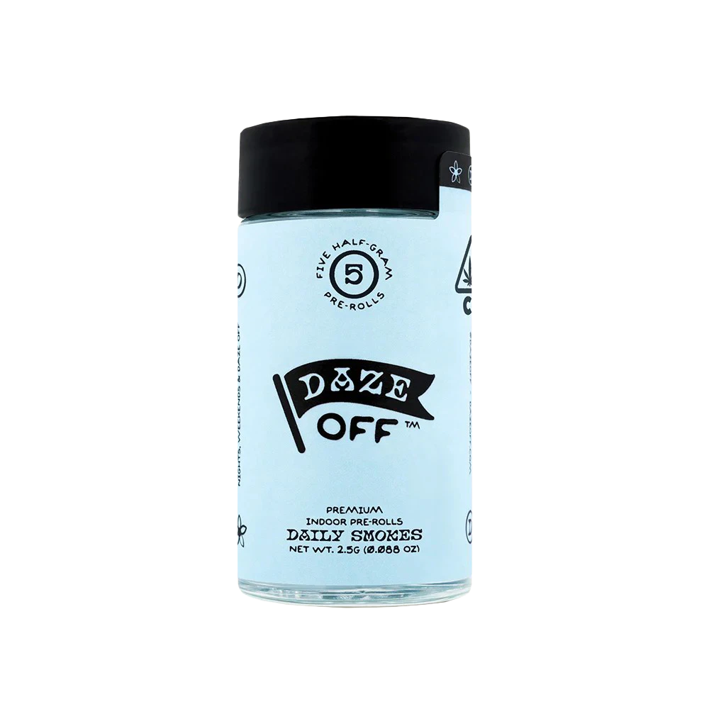 Daze Off - Daze off - 2.5g Pre Roll 5 Pack (Wifi OG-Hybrid) Main Image