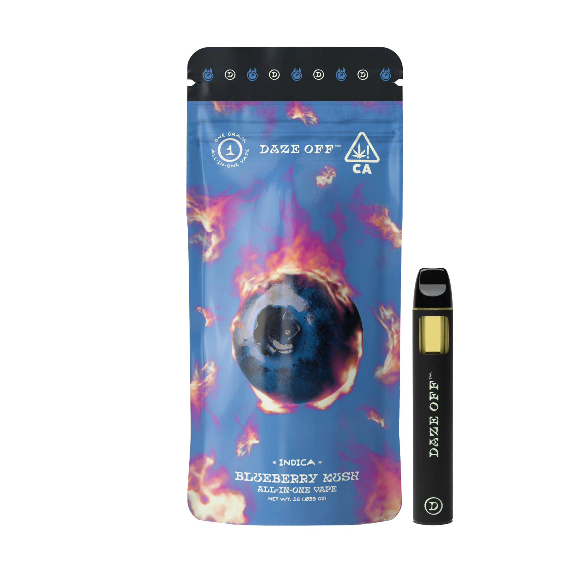 Daze Off - Daze Off - 1g AIO Cartridge (Blue Dream-Sativa) Main Image