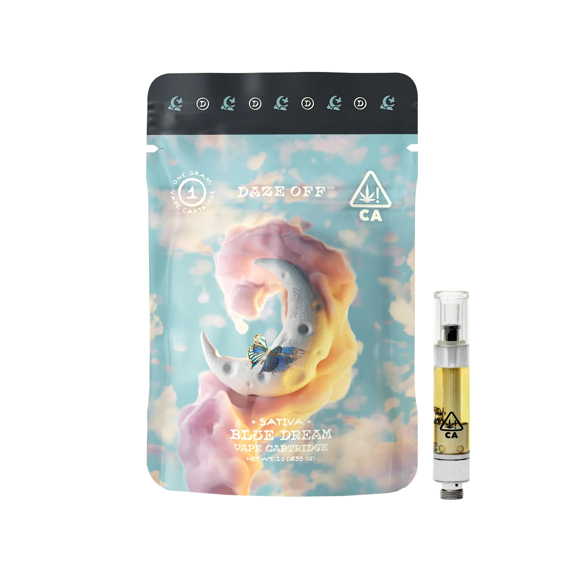 Daze Off - Daze Off - 1g Cartridge (Blue Dream-Sativa) Main Image