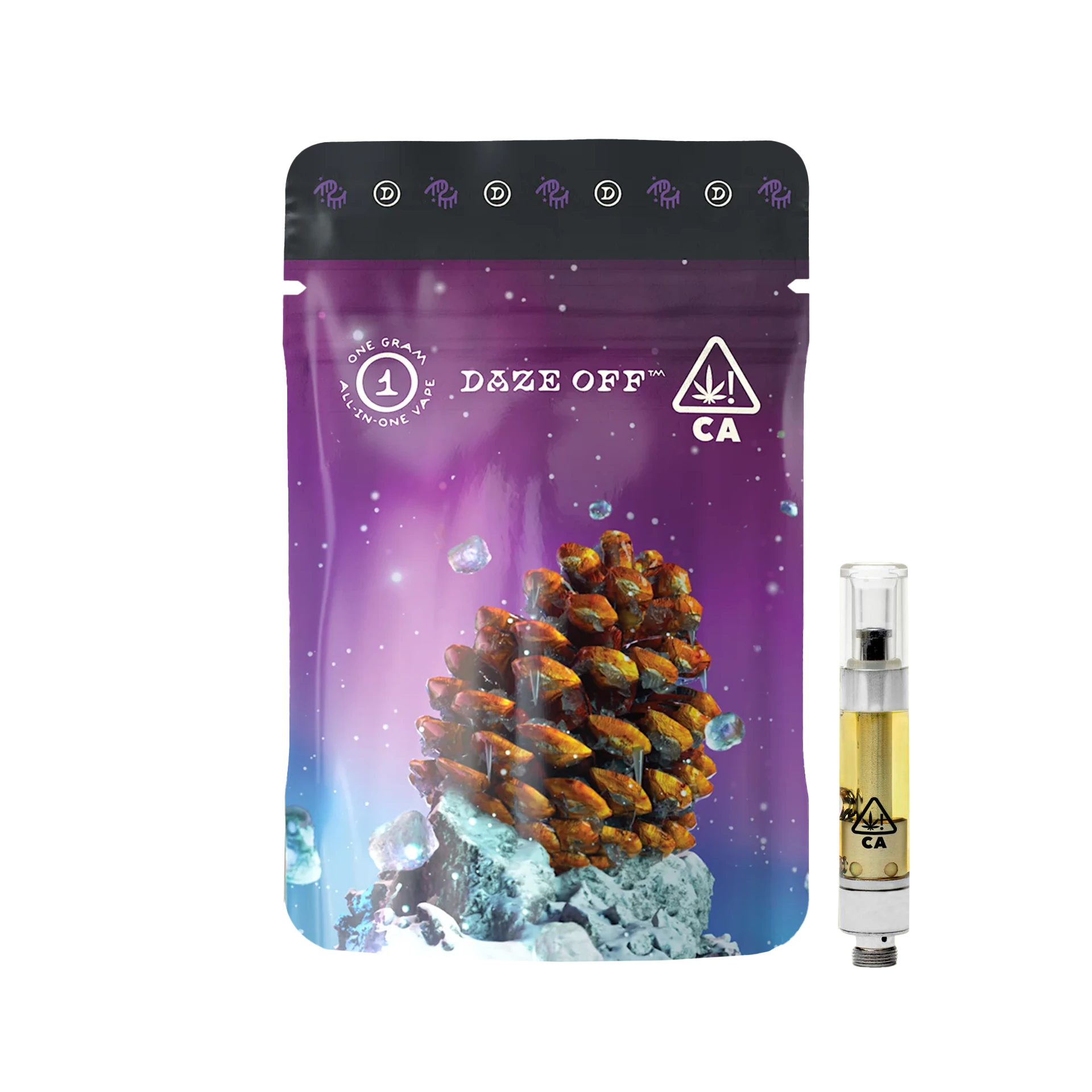 Daze Off - Daze Off - 1g Cartridge (Northern Lights-Indica) Main Image