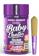 JEETER: Double Rainbow Quad-Infused Baby Jeeter .5g Pre-Roll 5pk/2.5g (I)