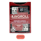 KingRoll - Juniors - Variety Sativa Mix #9 - Infused Preroll Pack - 4pk - 3.0g