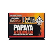 COLD CURE ROSIN - PAPAYA WATERMELON 1G - DECIBEL GARDENS