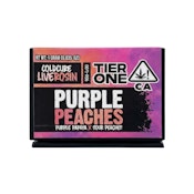 PURPLE PEACHES COLD CURE ROSIN 1G - DECIBEL GARDENS