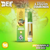 Dee - Pineapple Diesel - Vape Cart - 1G
