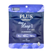 Plus - Sleep - Elderberry - 10:10:10 THC/CBN/CBD - Gummies - 10pk - 100mg