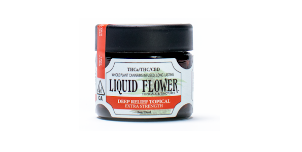 LIQUID FLOWER - Deep Relief Topical 2oz