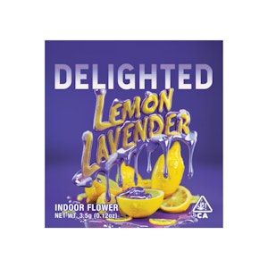 DELIGHTED - LEMON LAVENDER 3.5G - DELIGHTED