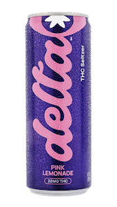 Delta Beverages - Delta Beverages 20mg Sparkling THC Drink Pink Lemonade
