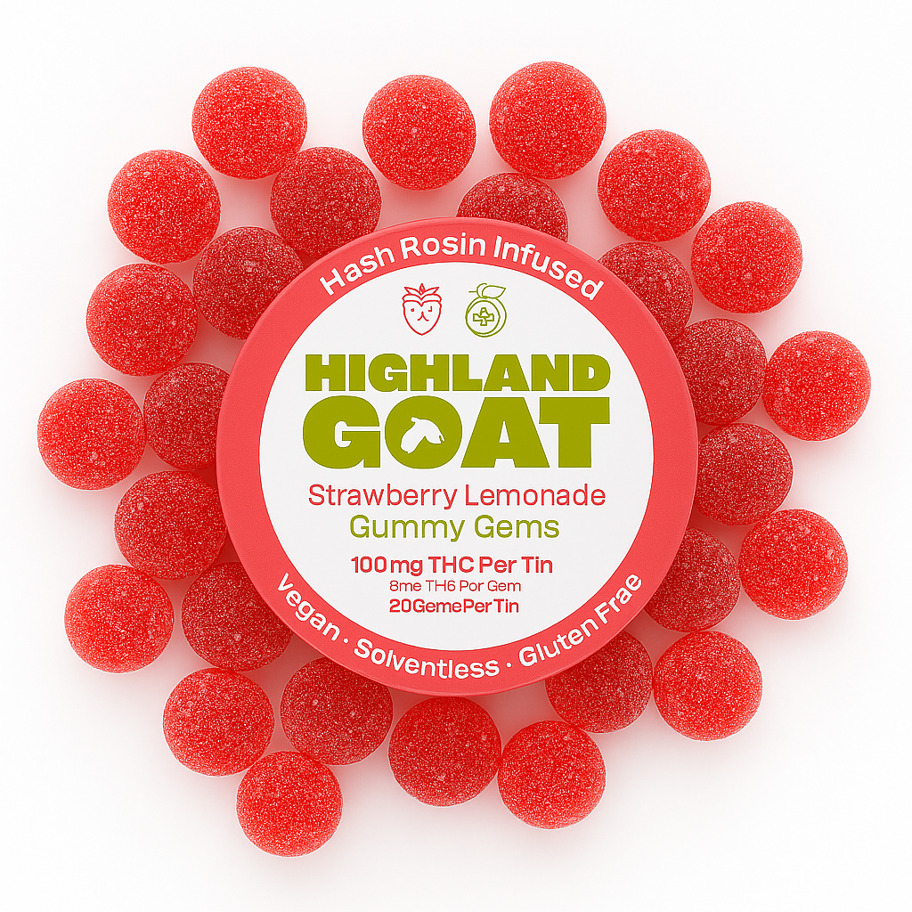 Strawberry Lemonade (Hash Rosin Infused) - 100mg Edible