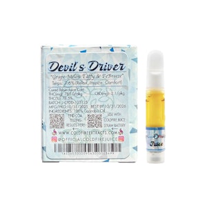COLD FIRE - ColdFire x CAM Devil's Driver Cured Resin Juice Cartridge 1.0g