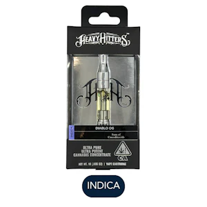 Heavy Hitters - Heavy Hitter - Diablo OG - Vape Cart - 1.0g