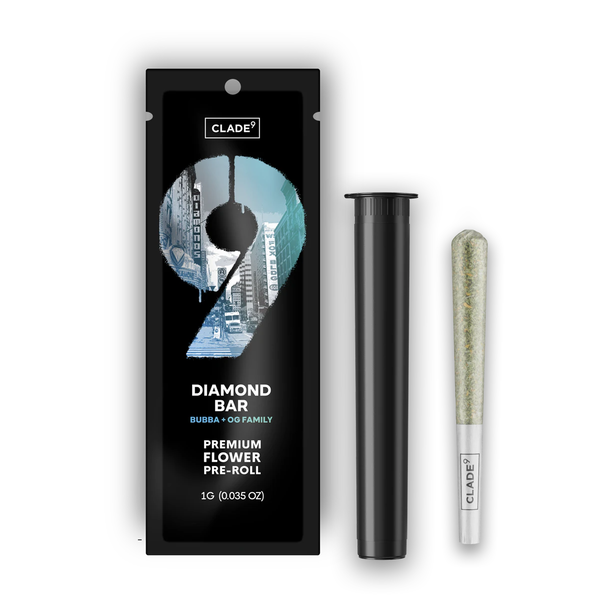 Clade9 - Clade9 Preroll 1g Diamond Bar Main Image