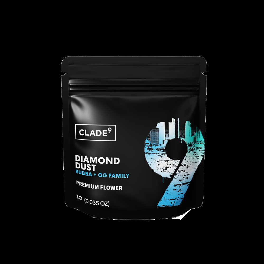 Clade9 Diamond Dust - 1g Flower