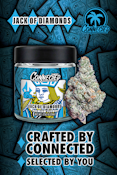 Connected - Jack of Diamonds Flower - 3.5G