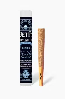 Jetty Extracts - Jetty 1g Diamond Popz x Fatso Solventless Infused Preroll Main Image